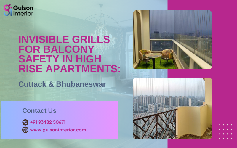 Invisible Grill for Balcony Safety in High-Rise Apartments | Gulson Interior